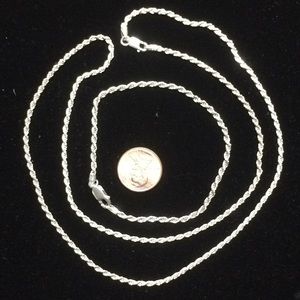 Sterling Necklace & Bracelet Set